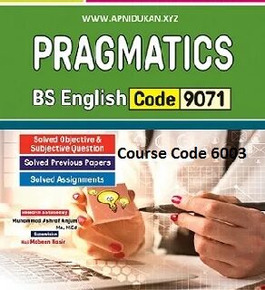 6003_9071 AIOU Book Pragmatics