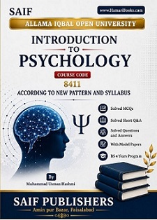 Key Book 8411 AIOU Introduction to Psychology