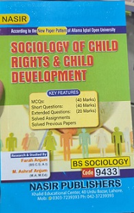 Key Book 9433 AIOU Sociology of Child Rights and Child Development