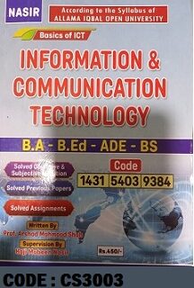 Key Book CS3003 AIOU Application of Information and Communication Technologies
